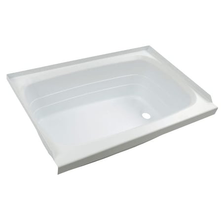 Lippert 24IN X 36IN BATHTUB; RIGHT DRAIN - WHITE 209658